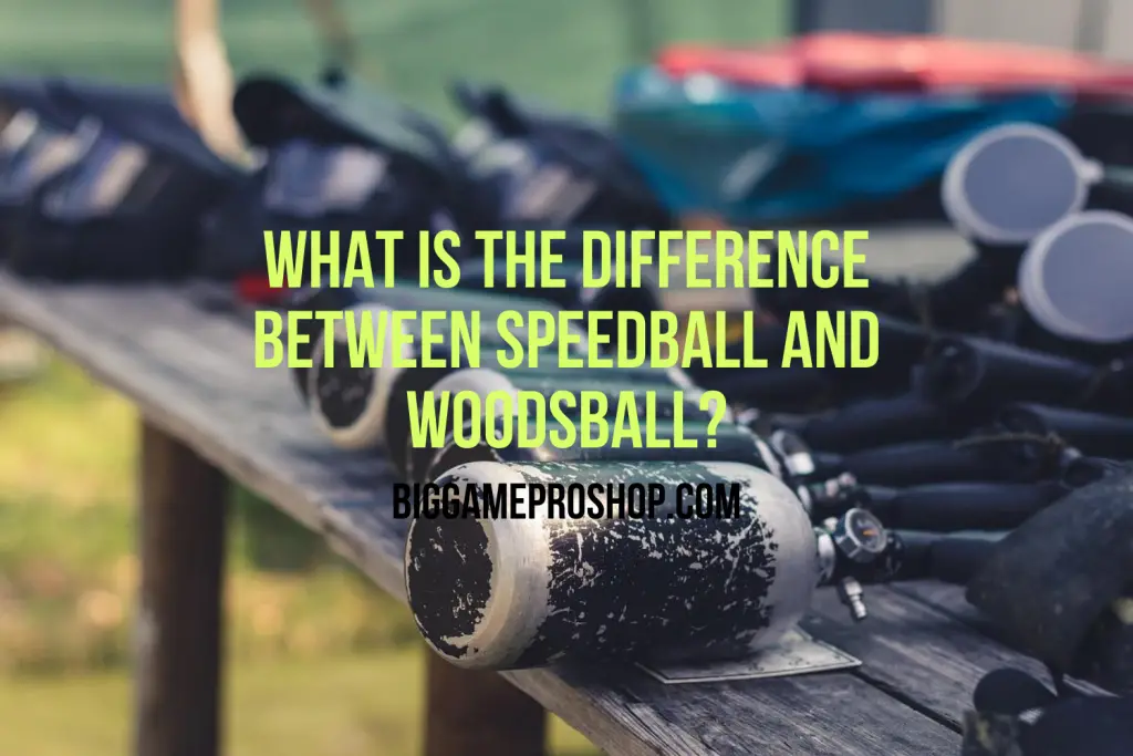 The Difference Between Speedball and Woodsball