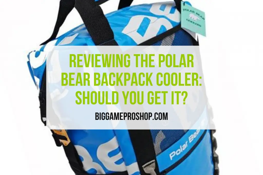 Polar Bear Backpack Cooler