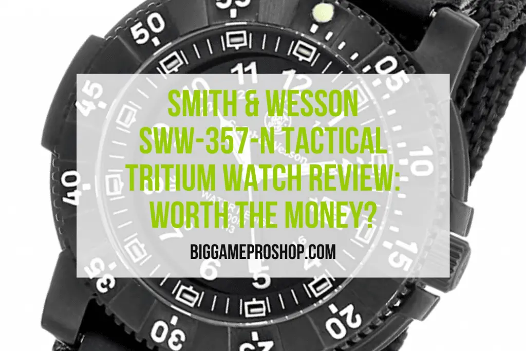 Smith & Wesson SWW-357-N Tactical Tritium Watch